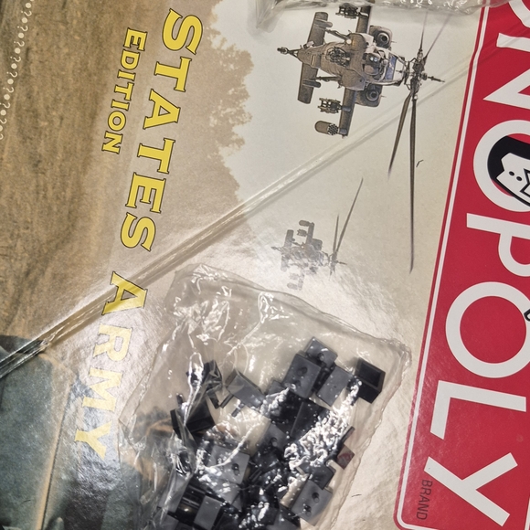 U.S. Army Edition Monopoly New Sealed Pieces Collector’s Board Game Parker Bro - Picture 6 of 12